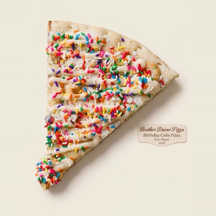 Birthday Cake dessert pizza slice