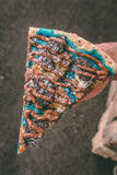 Brother Bruno rainbow cookie dessert pizza slice