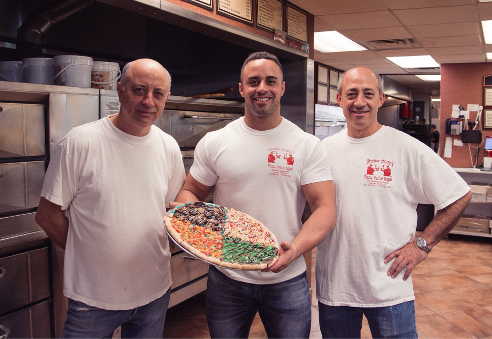 Brother Bruno Pizza storefront and food truck