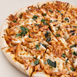 Brother Bruno 14-inch Penne Vodka Pizza with homemade vodka sauce, penne and mozzarella cheese