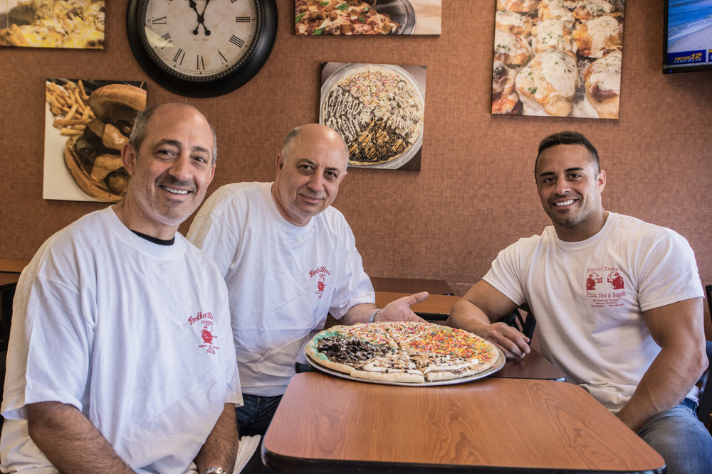 The Brother Bruno Pizza family