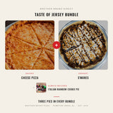 Taste of Jersey Bundle - S'mores dessert pizza plus Cheese pizza, Brother Bruno Direct