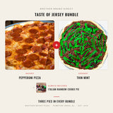 Taste of Jersey Bundle - Thin Mint dessert pizza plus Pepperoni pizza, Brother Bruno Direct
